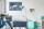 SIGEL B1207 Glas-Magnettafel Be!Board - 60 x 40 x 0,90 cm - blau