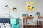 SIGEL B1108 Glas-Magnettafel Be!Board - 45 x 45 x 0,90 cm - sonnengelb