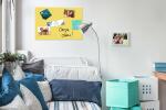 SIGEL B1208 Glas-Magnettafel Be!Board - 60 x 40 x 0,90 cm - sonnengelb