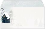 Sigel Weihnachtsumschlag DIN lang 90g 25St Cozy Christmas Watercolor