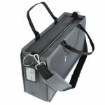 SIGEL BA413 Desk Sharing Bag L - Polyethylen (RPET) recycelt - dunkelgrau - 50 x 28 x 15 cm