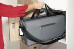 SIGEL BA413 Desk Sharing Bag L - Polyethylen (RPET) recycelt - dunkelgrau - 50 x 28 x 15 cm
