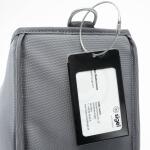 SIGEL BA413 Desk Sharing Bag L - Polyethylen (RPET) recycelt - dunkelgrau - 50 x 28 x 15 cm