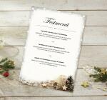 SIGEL DP450 Weihnachts-Motiv-Papier - Weihnachtskerze - beige/braun/weiß - 90 g/m² - A4 - 25 Blatt