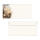 Sigel Weihnachtsumschlag DIN lang 90g 25St Beige Christmas Candle