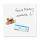 SIGEL B1100 Glas-Magnettafel Be!Board - 45 x 45 x 0,90 cm - weiß
