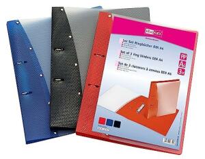 Ringbuch Diamond A4 - 3er Pack 2-D-Ring-Mechanik 20 mm