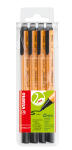 Filzschreiber GREENpoint Etui 4 ST/1 Farbe schwarz