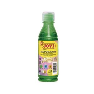 Flüssige Plakatfarbe Glitzer 250ml Flasche, grün