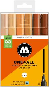Acrylmarker One4All 227HS Wood Set