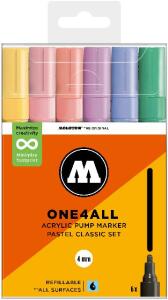 Acrylmarker One4All 227HS Pastel Classic Set
