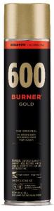 Sprühdose 600 BURNER chrome 600ml, hochglänzend, Farbe: Gold