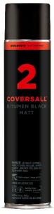 Sprühdose COVERSALL 2 BITUMEN black matt, 600ml