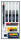 Tuschefüller mg1 pro Studio 4er-Set 9teilig Stärken 0.13/0,4/0,6/0,8 m