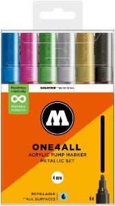 Acrylmarker One4All 227HS Metallic Set