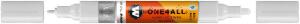 Acrylmarker One4All Twin Glossy #251weiß glanz