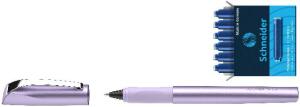 Set Tintenroller Ceod Shiny lilac/Tintenpatronen blau