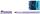 Set Tintenroller Ceod Shiny lilac/Tintenpatronen blau