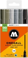 Acrylmarker One4All 127HS Grey Set