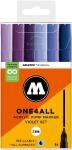 Acrylmarker One4All 127HS Violet Set