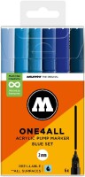 Acrylmarker One4All 127HS Blue Set