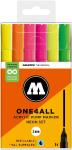 Acrylmarker One4All 127HS Neon Set