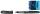 Set Tintenroller Ray Onyx/ Tintenpatronen blau