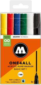 Acrylmarker One4All 127HS Basic Set 1