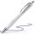 Kugelschreiber Slider Rave silver grey, Mine Slider 755 XB blau