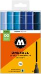 Acrylmarker One4All 227HS Blue Set