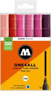 Acrylmarker One4All 227HS Pink Set