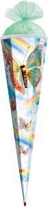 Roth Schultüte Rainbow Butterfly 85 cm Sound Glitzerborte
