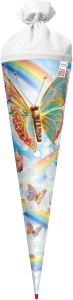 Roth Schultüte Rainbow Butterfly 70 cm Sound