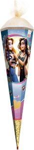 Roth Schultüte Best Friends Forever 85 cm Goldborte Organza gold