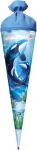 Motiv-Schultüte, Orcas, 70 cm, rund, Rot(h)-Spitze,...