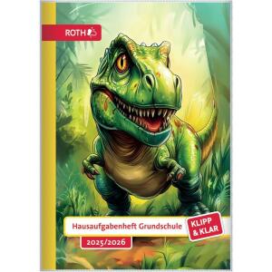 Roth Klipp&Klar Hausaufgabenheft T-Rex