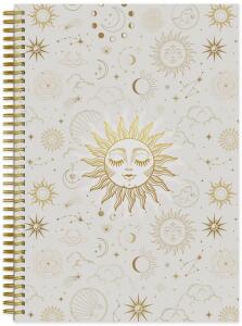 Roth Spiral Notizbuch mit fbg. Rändern A5 "Sun"