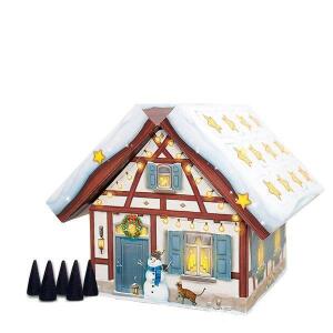 Roth Räucherkerzen-Adventskalender "Räucherhaus"