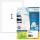 Herma Etiketten permanent haftend 199,6 x 289,1 mm Recycling-Papier naturweiss 80 Bl 80 Etik. LaserInkCopy