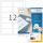 Herma Etiketten für Adressen permanent haftend 88,9 x 46,6 mm weiss 80 Bl 960 Etik. Inkjet