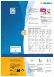 Herma Etiketten für Adressen permanent haftend 96 x 139,7 mm weiss 80 Bl 320 Etik. Inkjet