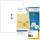 Herma Etiketten permanent haftend 210 x 297 mm Folie transparent 80 Bl 80 Etik. LaserCopy