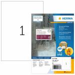 Herma Etiketten stark haftend 210 x 297 mm Folie weiss wetterfest 80 Bl 80 Etik. LaserCopy