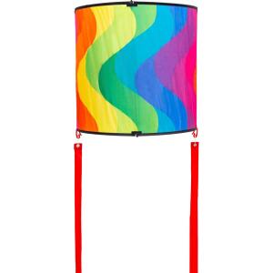 HQ Kinderdrachen Cylinder Kite Rainbow