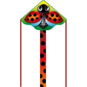 Ecoline Kinderdrachen Simple Flyer Ladybug 120 cm