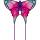 Ecoline Kinderdrachen Butterfly Marshmallow 110 cm