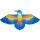 HQ Vogeldrachen Bird Kite Kingfisher