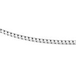 Drachenzubehör Gummikordel 4,5 mm, weiss/schwarz