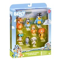 Moose Toys BLUEY Figuren 8er Mega-Pack