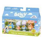 Moose Toys BLUEY Figuren 4-Pack - Familie Heeler auf Reisen